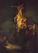 REMBRANDT Harmenszoon van Rijn Descent from the Cross gh oil on canvas